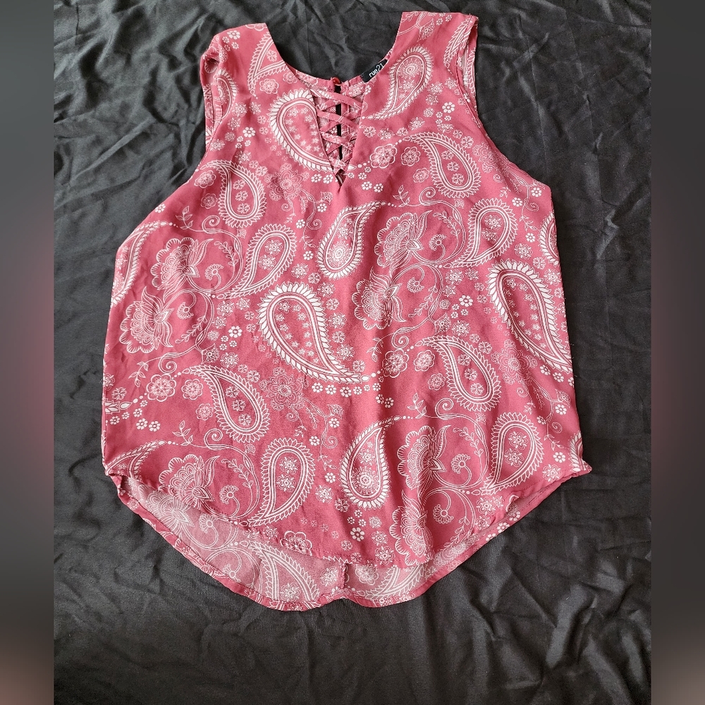 Rue21 S pink blouse tank